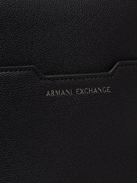 Кожаная сумка Armani Exchange