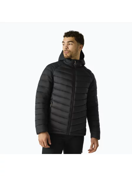 Geacă izolată pentru bărbați Dare 2b Torrek Padded Jacket black/black negru