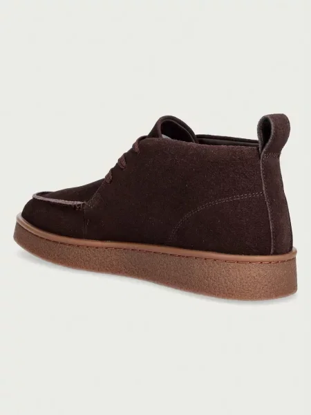 Замшевые туфли Lacoste