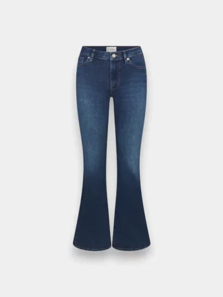 Разклешени дънки Frame пламнал синьо