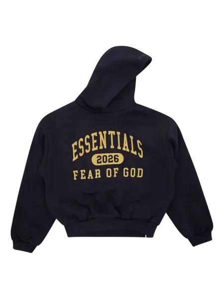 Bluza z kapturem dziecięca Fear Of God Essentials czarna
