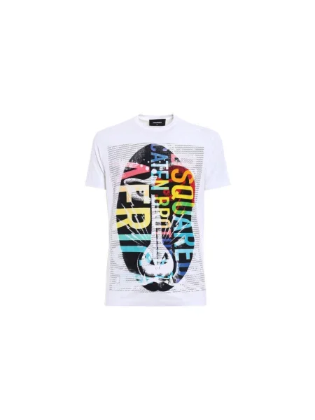 Tričko Dsquared bílé