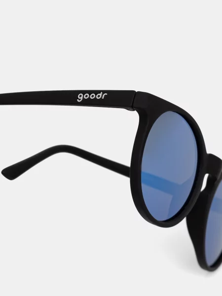 Goodr okulary przeciwsłoneczne okrągłe Circle Gs czarne