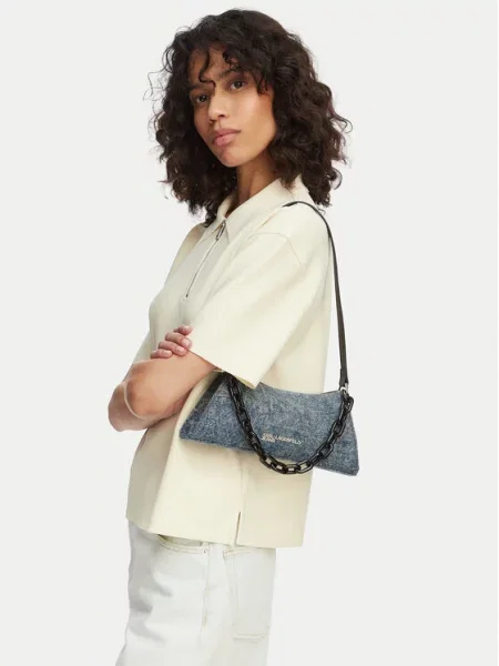 Колие Karl Lagerfeld Jeans синьо