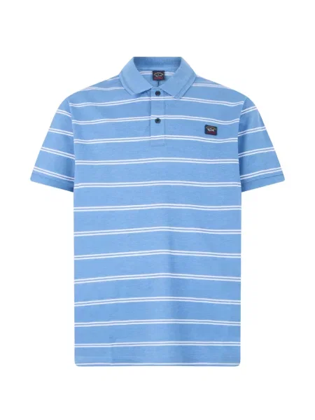 Scurt tricou polo Paul & Shark albastru