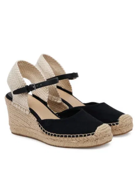 LAUREN RALPH LAUREN Espadrilky Robby černá