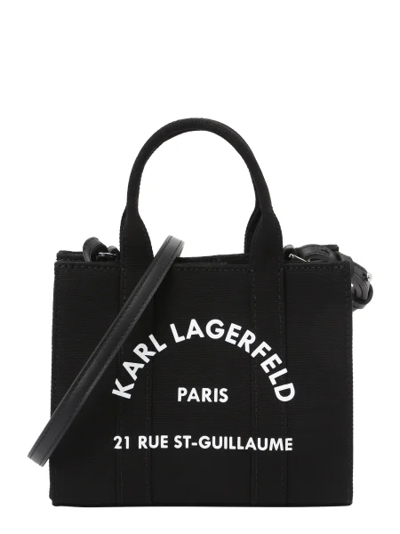 Shopper torbica Karl Lagerfeld crna