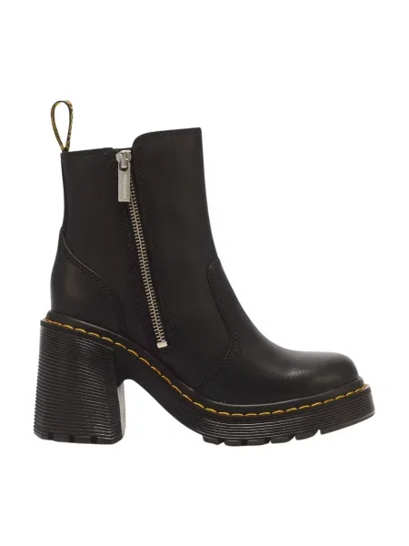 Botki Dr. Martens skórzane czarne