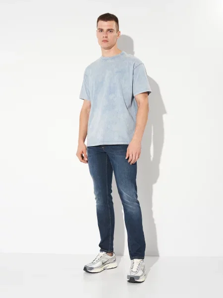 Завужені джинси Mustang Jeans Vegas Slim синій
