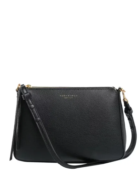 Geanta de piele Tory Burch din piele negru