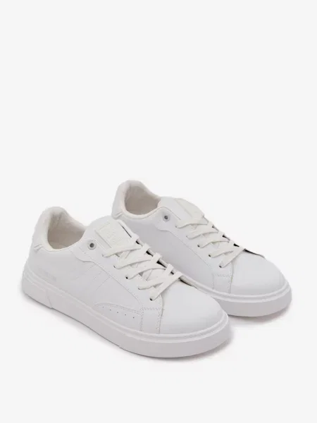 Sneakersy Big Star Shoes skórzane białe