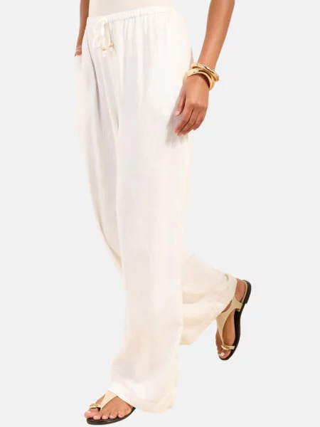 Friends Like These Pantaloni murdar alb