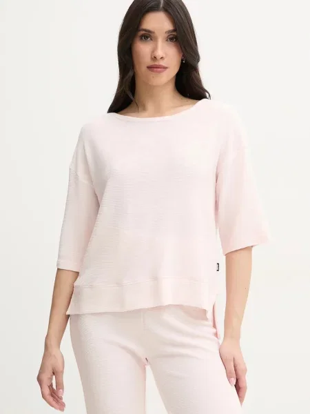 Majica lounge BOSS roza
