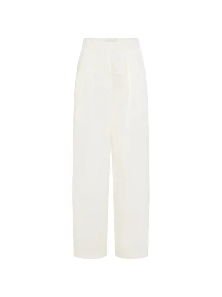 Pantaloni St. Agni alb