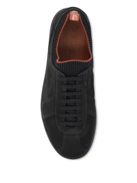 Sneakerși Loro Piana din piele negru