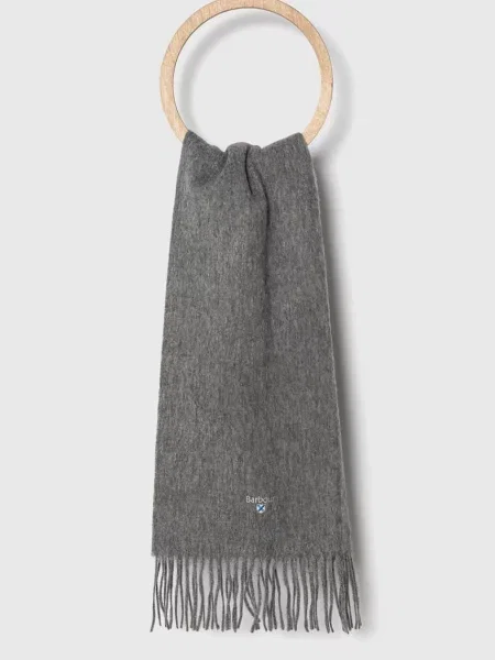 Fular Barbour de lână gri