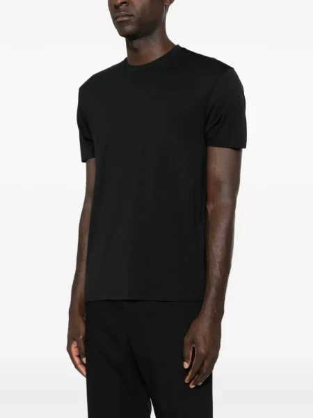 Tricou Tom Ford cu decolteu rotund negru