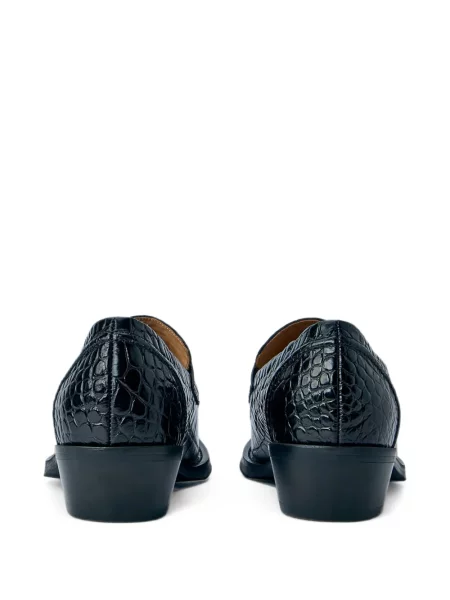 Pantofi loafer Our Legacy din piele negru