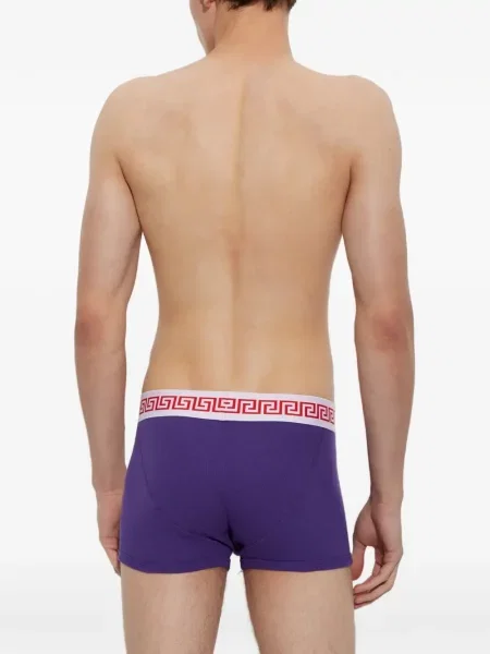 Șosete Versace din jerseu violet