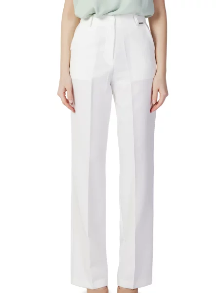 Spodnie Hanny Deep białe