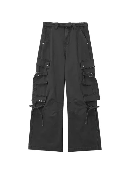 Pantaloni cargo Musium Div. negru