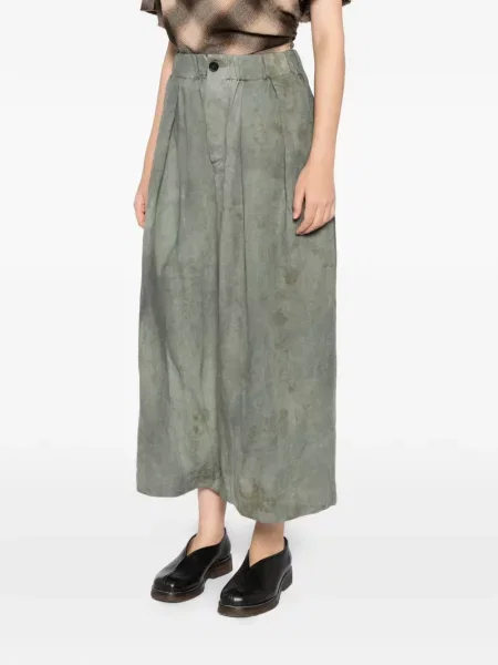 Pantaloni Uma Wang plisate albastru