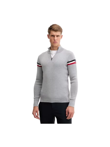Sweter Fusalp wełniany szary