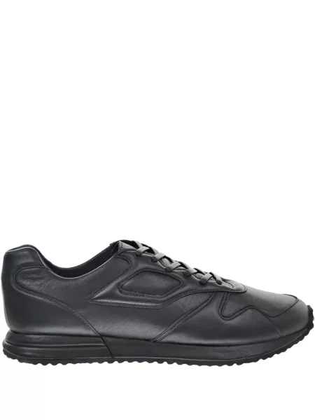 Δερμάτινα sneakers Pony μαύρο