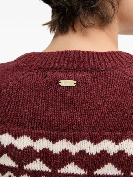 Pulover Barbour roșu