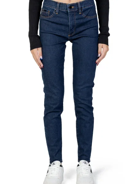 Blugi skinny Calvin Klein negru
