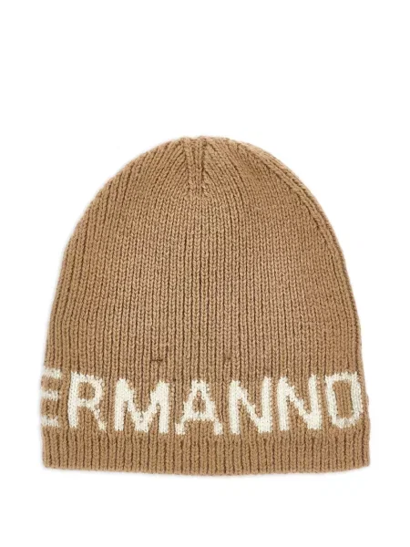 Czapka dziecięca Ermanno Scervino brązowa