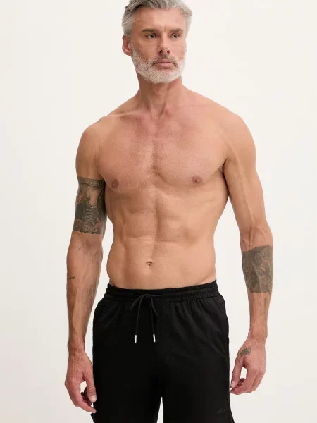 BOSS pantaloni scurți de baie pentru bărbați Relax_Trunk negru