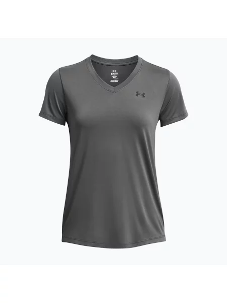Tricou de antrenament pentru femei Under Armour Tech SSV Solid castlerock/black negru
