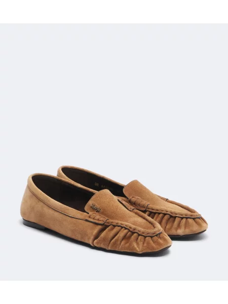 Loafersy Saint Laurent hnedá