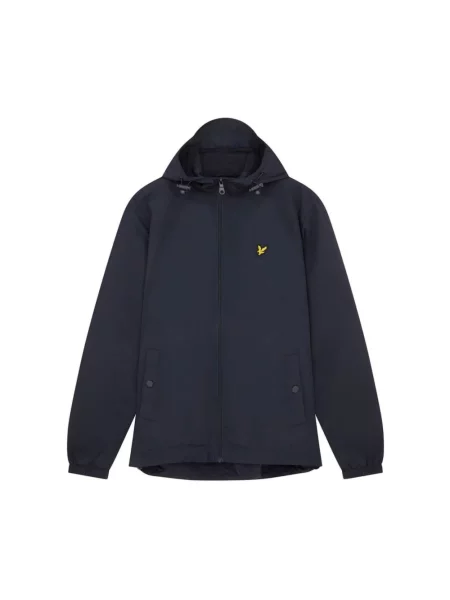 Kurtka Lyle & Scott z kapturem niebieska