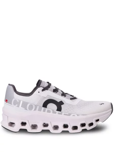 Sneakerși On-running cu șireturi din dantelă alergare alb
