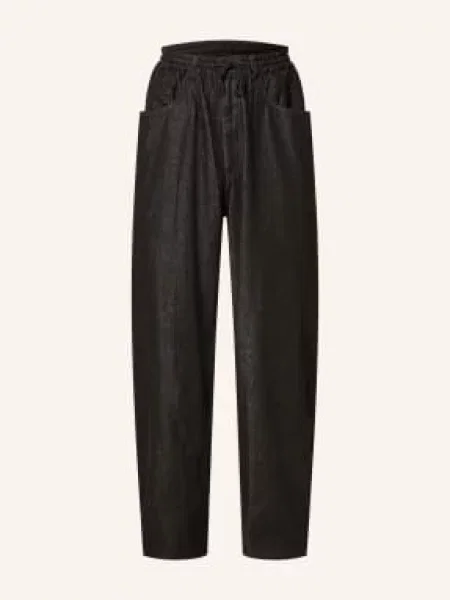 Džíny Straight Fit black černé