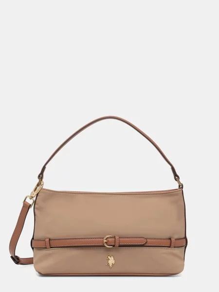 U.S. Polo Assn. torebka crossbody HOUSTON beżowa