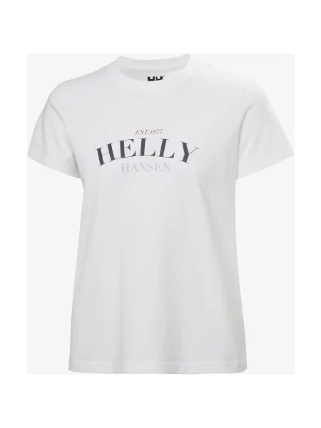 Koszulka z krótkim rękawem Helly Hansen Core Graphic polar XS biały
