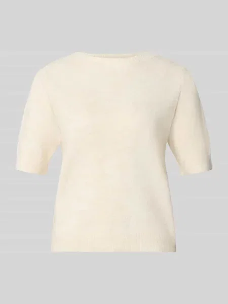 Sweter o kroju regular fit z dodatkiem wełny S.oliver Black Label beżowy