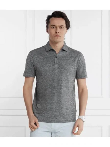 BOSS BLACK De in polo Press 56 negru