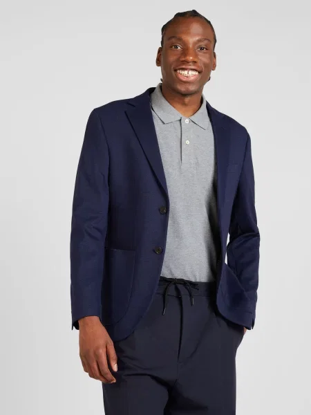 JOOP! Sacou Dash bleumarin alb