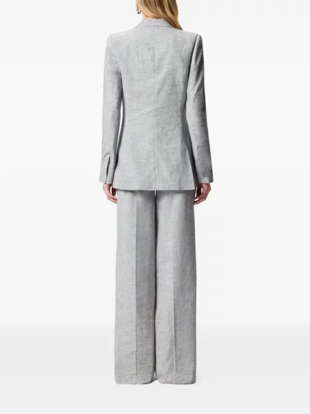 Sacou Pinko cu două rânduri de nasturi gri