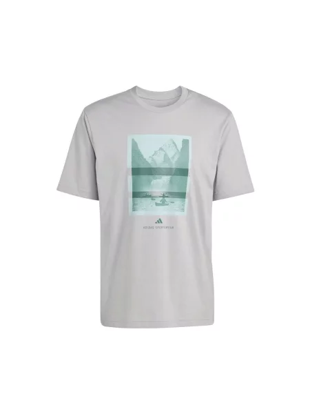 Tricou Adidas gri