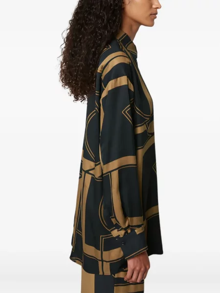 Koszula Marc O'polo z nadrukiem czarna