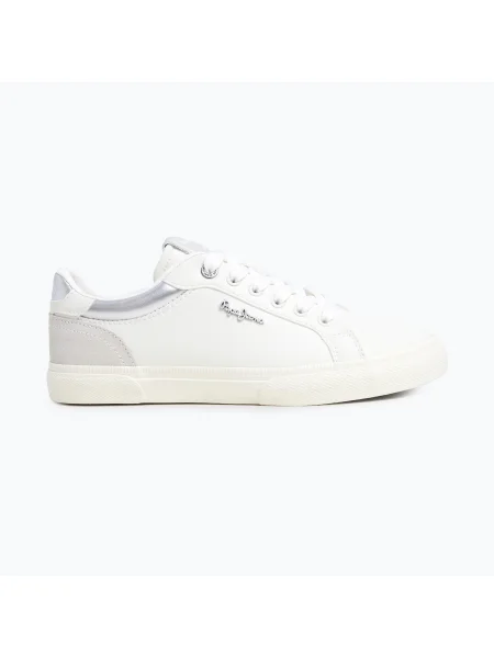 Pepe Jeans Kenton Court дамски обувки silver бяло