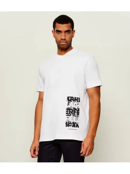 Karl Lagerfeld Jeans Tricou alb