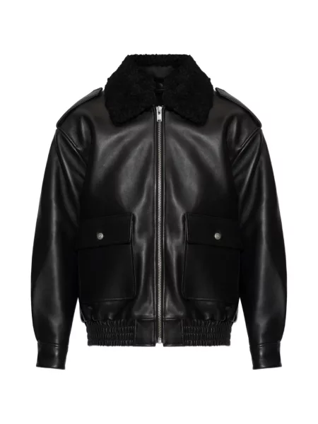 Gulerat geanta de piele Misbhv negru