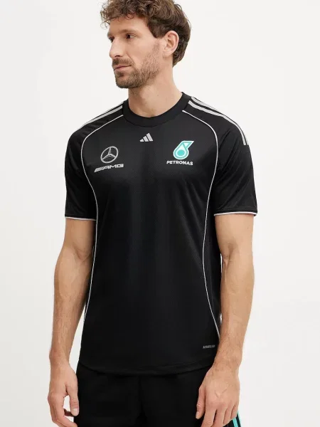 Adidas tricou x Mercedes barbati modelator negru