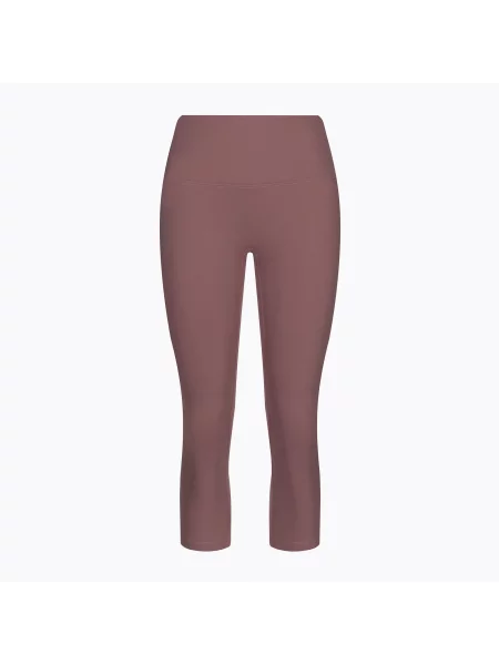 Legginsy Moonholi Yoggings beĹĽowe różowe